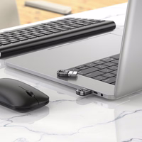 Bluetooth adapteris Hoco UA28 Bluetooth 5.1 melns