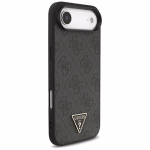 Guess 4G Strap Triangle Logo MagSafe maciņš iPhone 17 Air - melns