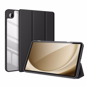 Dux Ducis Toby apvalks ar flip statīvu Samsung Galaxy Tab A9 8.7'' - melns