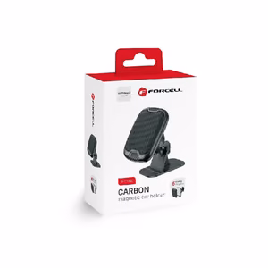 Universal car phone holder Forcell (H-CT322) dashboard mounting,magnetic black,