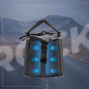 Rockbros 30140090001 velosipēda bagāžnieka soma 11.6 l - melna