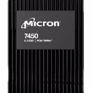 Micron 7450 PRO 3.84TB PCIe NVMe SSD disks U.3 lasīšana 6800 MB/s rakstīšana 5300 MB/s