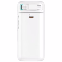 USAMS Portatīvais lādētājs ar satīšanas USB-C kabeli 18000 mAh PD45W Fast Charge XMF Series balts 20KCD21602 (US-CD216)