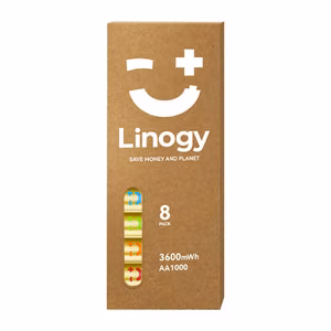 LINOGY AA Li-ion Pro bateriju komplekts - 8 gab.