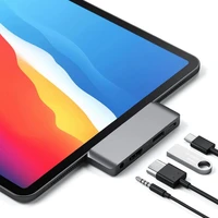 Adapter HUB 4in1 USB C Satechi Mobile Pro Hub ST-TCMPHM space gray