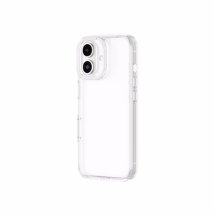 AmazingThing Minimal viedtālruņa apvalks iPhone 16 Plus silikona apvalks - caurspīdīgs