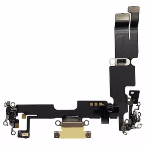 Flex priekš iPhone 14 Plus priekš charging connector ar microphone Dzeltens used ORG