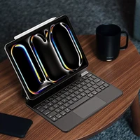 Dux Ducis MK Series vāciņš ar Bluetooth tastatūru iPad Pro 11" 2024 - melns