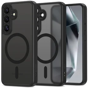 Tech-Protect MagCam Magnētiskais viedtālruņa apvalks Samsung Galaxy S25 - Melns