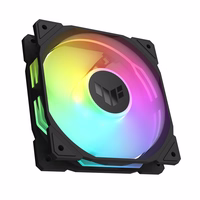 ASUS TUF Gaming TR120 ARGB Reverse 3-in-1 Fan, melns