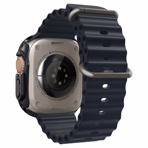 Spigen Thin Fit 360 maciņš Apple Watch Ultra 49 mm, melns