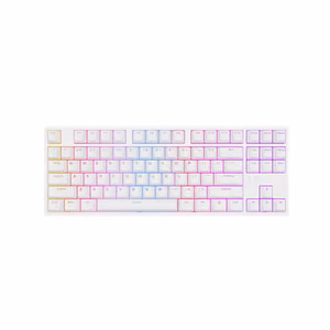 Genesis THOR 404 TKL Mechanical Gaming Keyboard Wired US Gateron Yellow Pro White RGB