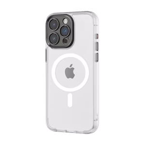 Rock Guard Touch Matte Series Magnetic Case for iPhone 15 Plus white