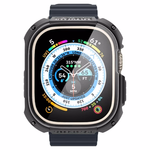 Spigen Tough Armor maciņš, paredzēts Apple Watch Ultra 49 mm, melns