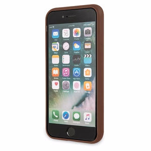 Guess 4G Stripe Collection viedtālruņa apvalks iPhone 7 / 8 / SE 2020 / SE 2022 - Brūns