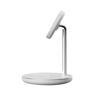 Tech-Protect QI15W-A39 2in1 MagSafe uzlādes stacija - melna