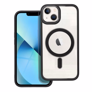 COLOR EDGE MAG COVER viedtālruņa apvalks saderīgs ar Magnētisko IPHONE 13 melns