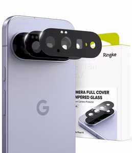 Ringke kameras objektīvu aizsargs modelim Google Pixel 11, 2 gab. – melns