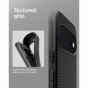 Spigen Liquid Air maciņš modelim Google Pixel 11 – krāsa: matēta melna