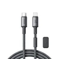 Joyroom 30W USB-C Lightning kabelis, 1,2 m, pelēks