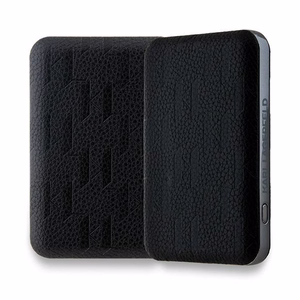 Karl Lagerfeld Magnētiskais indukcijas Portatīvais lādētājs KLPB5FPGKSKIHK 16W 5000mAh melna/melna Karl Head Pin