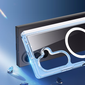 Ar MagSafe saderīgs DUX DUCIS CLIN MAG maciņš SAMSUNG Z Fold 8, caurspīdīgs