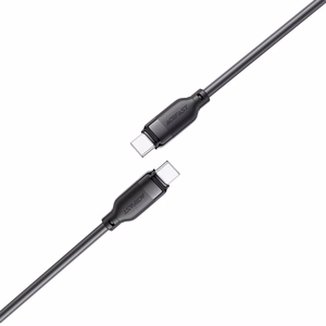 USB kabelis Acefast C16-03 USB-C uz USB-C 1.2m melns
