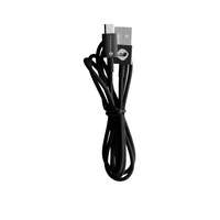 FORCELL C321 kabelis USB A uz Micro USB 2,4A TUBE 1 m melns