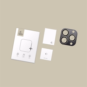 Tech-Protect Camring Fit+ kameras vāciņš iPhone 14 Pro / Max / 15 Pro / Max / 16 Pro / Max / 17 Pro / Max - melns