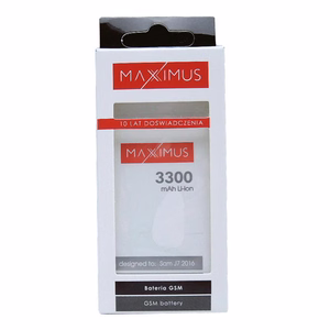 Baterija MAXXIMUS priekš SAMSUNG J710 J7 2016 3300 mAh