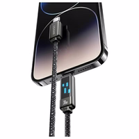 USAMS Kabelis USB-C uz Lightning 30W 1,2m Zinc Alloy Fast Charging Data Cable Meteor Series SJ743USB01 (US-SJ743)