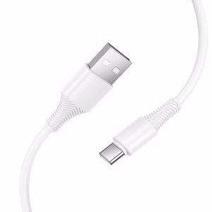 Кабель USB A to USB C Hoco 3A 1 m X120 белый