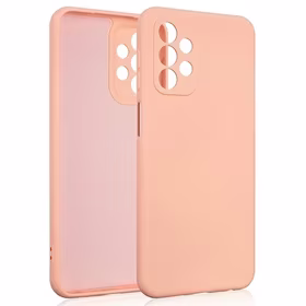 Beline Maciņš Silicone Samsung A23 5G A236 rozā zelta