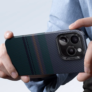 Benks Magnētiskais Armor Air Aurora Kevlar 600D viedtālruņa apvalks (0066) Iphone 16 Pro Max