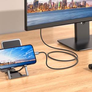 Kabelis Hoco UA27 Lightning uz HDMI 2,0 m pelēks