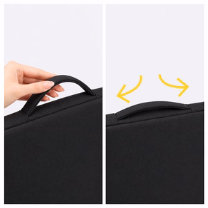 Wozinsky WTNP-15B 15.6" Laptop Bag with Retractable Handle - Black