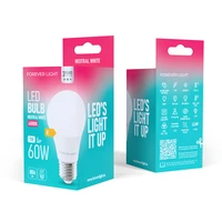 Forever Light LED Bulb E27 A60 7W 806lm 4000K class E