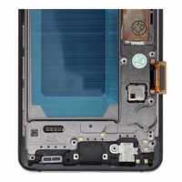 FixCell LCD ekrāns SAMSUNG S10 G973 melns ar rāmi (refub)