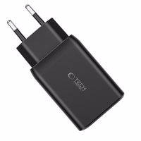 Tech-Protect C65W lādētājs 2x USB-C PD 65W / USB-A QC 3.0 - balts