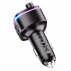 Car transmitter bluetooth Hoco 2 x USB A + USB C QC3.0 PD 20W E62 black