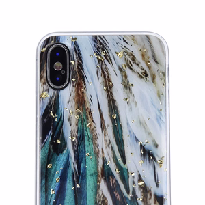 Gold Glam чехол Samsung Galaxy A15 4G / A15 5G feathers