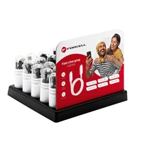 FORCELL darbvirsmas statīvs crystal tube D336