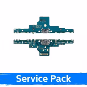Charging Port Samsung P615 Tab S6 Lite Ar Flex / Plata (Service Pack)
