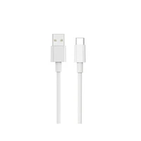 WiWU - Classic sērijas datu kabelis Wi-C007 USB A uz USB C 5A - balts