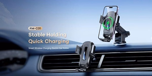 CAR HOLDER REMAX RM-C31 15W BEZVADU melns