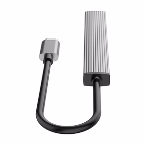 Orico AH-13 USB-C Hub dokstacija 1x USB-A 3.0 + 3x USB-A 2.0 - pelēka