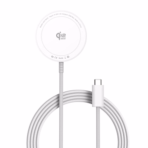 Tech-Protect A54 MagSafe Qi2.2 25 W bezvadu lādētājs – balts