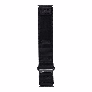 FORCELL F-DESIGN FA05 neilona siksniņa APPLE Watch 38 / 40 / 41 mm melna