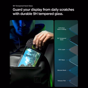 Spigen Glas.tR Slim rūdīts stikls 2 gab. priekš ROG Xbox Ally X (2024/2025) / ROG Xbox Ally (2025) / ROG Ally (2023) / MSI Claw 7 AI+