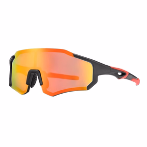 Rockbros 10182 polarizētas riteņbraukšanas brilles – sarkanas